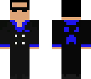 black and blue