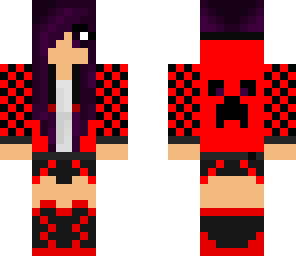 red creeper girl