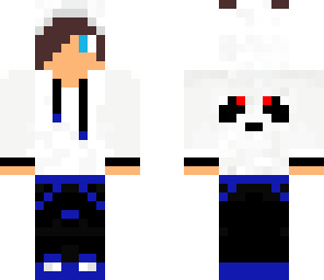 blue panda