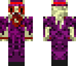 purple suit zombie