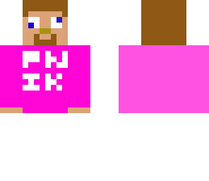 crazy pink steve