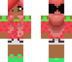 brown skinned strawberry girl