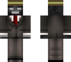 wither with in a  hat and suit