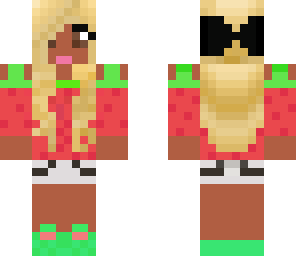 brown skinned strawberry girl
