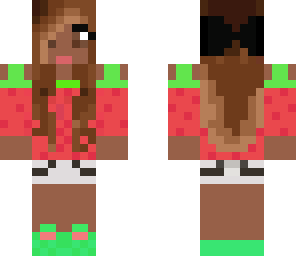 brown skinned strawberry girl