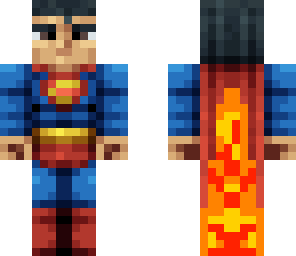 flaming man