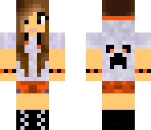 creeper hoodie girl
