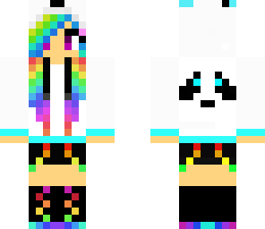 rainbow girl
