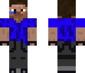 its a good steve skin
