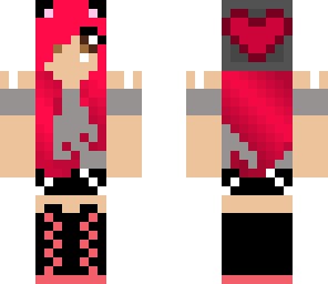 ryane's pink haired skin