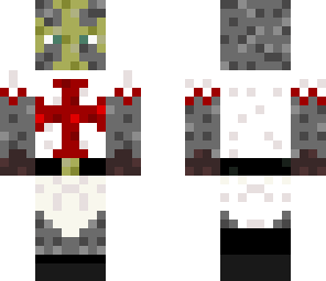 templar knight helmetless
