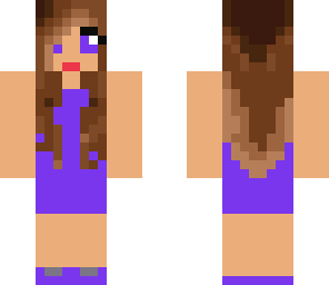 putple prom dress