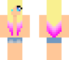 girl ombre shorts base