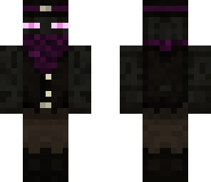 enderman cowboy in a bandana