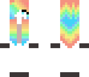 unicorn rainbow hair no horn