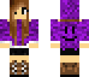 purple girl