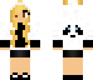 panda hoodie girl