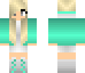 greenish kind of girl