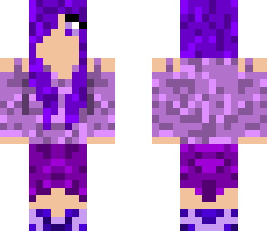 purple girl