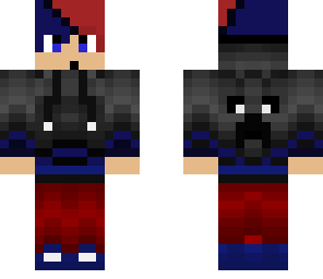 red blue