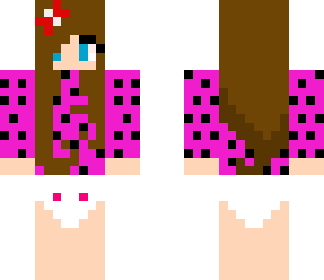 cute baby girl with poka-dot shirt