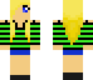 green girl