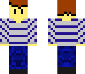 boy with stripy t-shirt