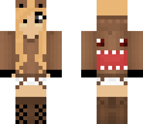 domo girl with bear ears