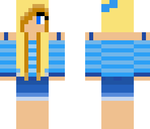 blue girl