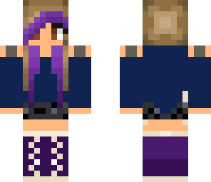 purple hair