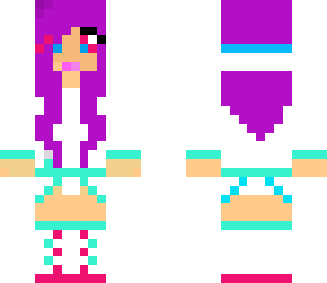 purple girl