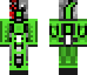 green cyborg