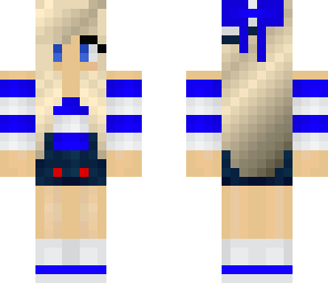 blue sailor girl