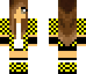 checkered yellow girl