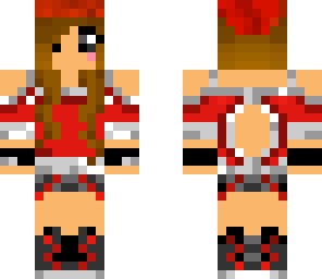 santy claus girl 