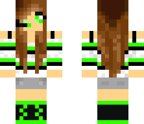 green youtube girl