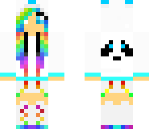 rainbow girl