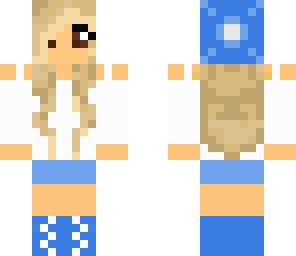 blonde girl blue hipster