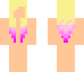 pink hair girl base