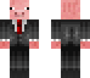 pig in a suit