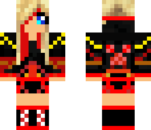cool flame girl