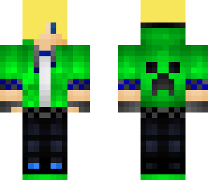 blonde hooded teen