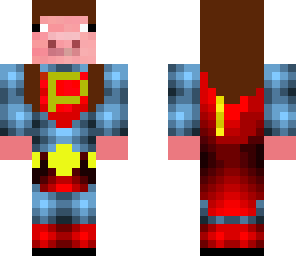 girl super pig