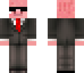 pig in a suit