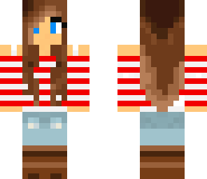 brown hair girl