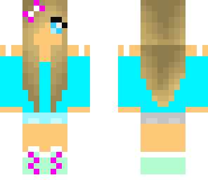 cool  girl with mint green shoes