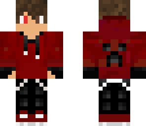 red teenager