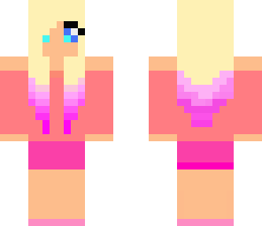 fixed girl with dipped dyed hair