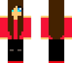 brunette girl with redish pinkish shirt