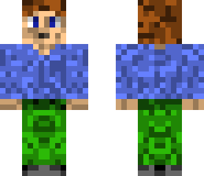blue sirt guy